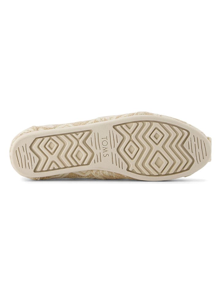 TOMS Espadrilles in Beige günstig kaufen