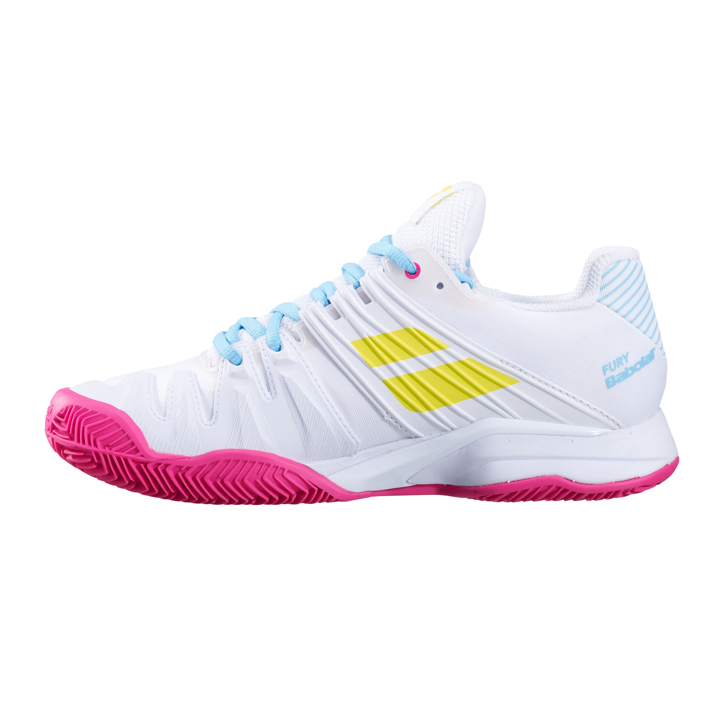Propulse Fury Sandplatzschuh Damen - Weiß, Mehrfarbig