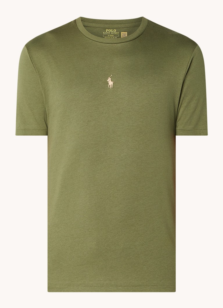 Tricou Ralph Lauren cu logo brodat