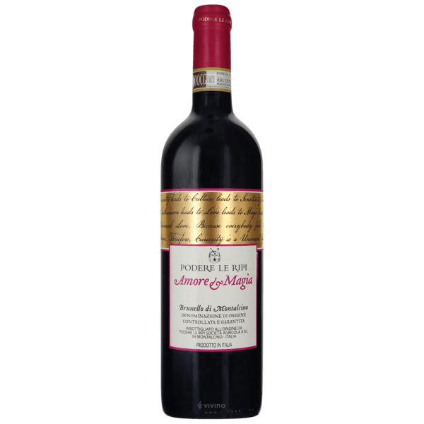 Podere le RipiAmore e Magia Brunello di Montalcino 2017