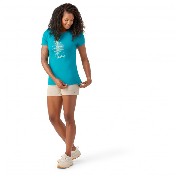 Smartwool - Women's Sage Plant Graphic S/S Tee Slim Fit - Merinoshirt