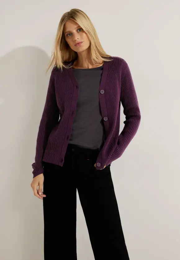 CECIL Strick Cardigan in Melange