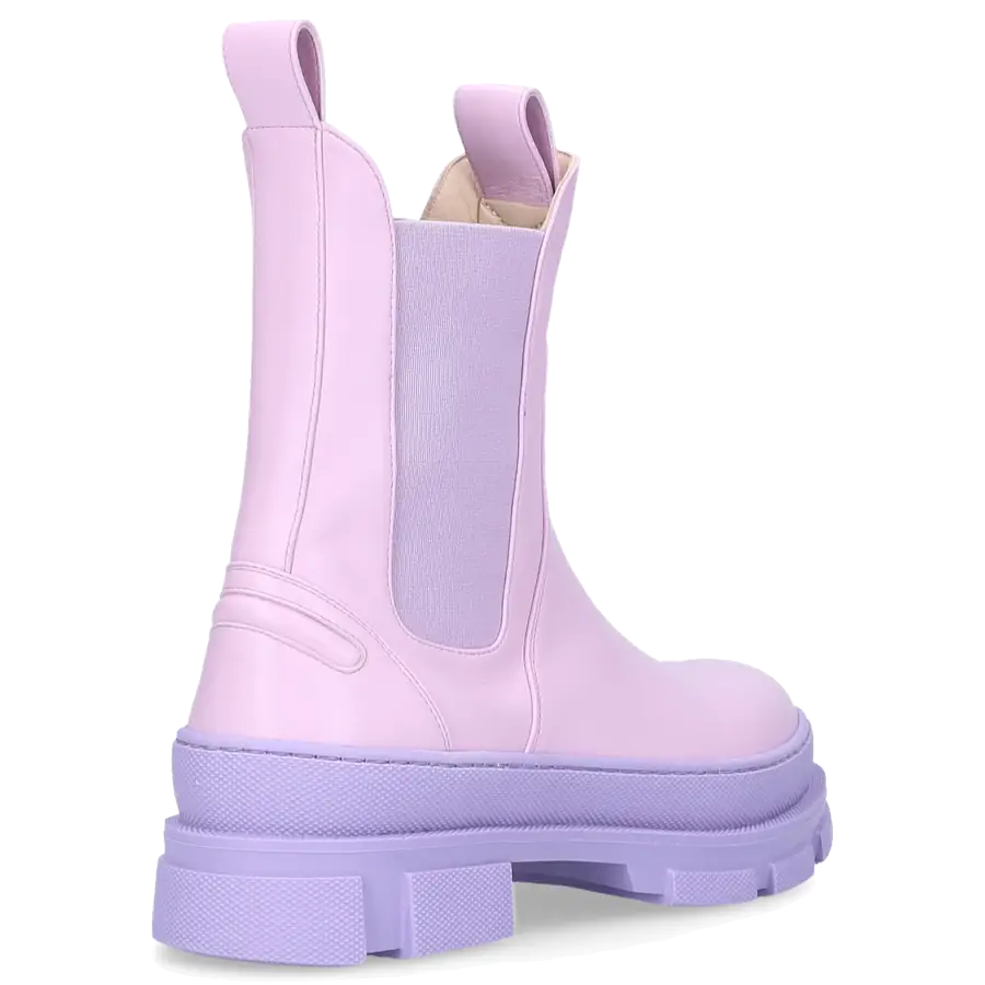 Bettina Vermillon - Chelsea Boots SIMONE Kalbsleder - lila