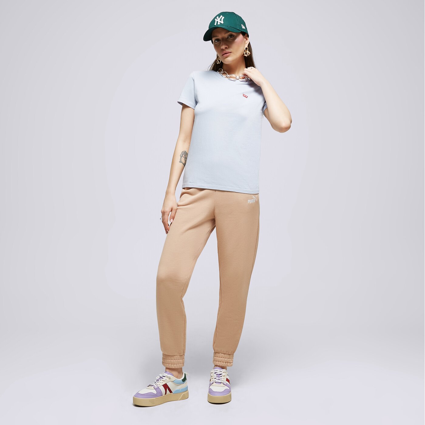 LEVI'S T-SHIRT PERFECT TEE Blau