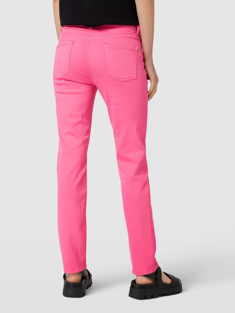 Jeans mit 5-Pocket-Design Modell 'PINA' in pink