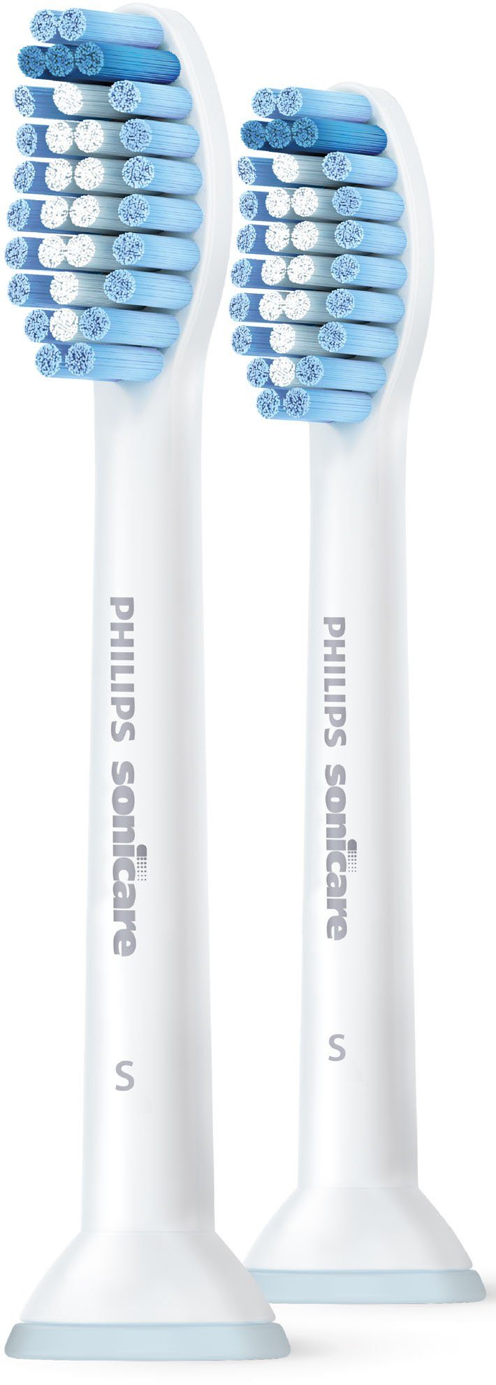 Philips Sonicare Aufsteckbürsten S Sensitive Standard HX6052/07, mit Schalltechnologie, kompatibel mit allen Sonicare-Zahnbürsten