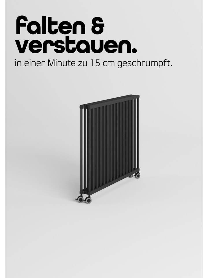 Sämann Sämann Laufgitter faltbar mit Cloud Air Matratze - Black Edition günstig kaufen 100x100 cm