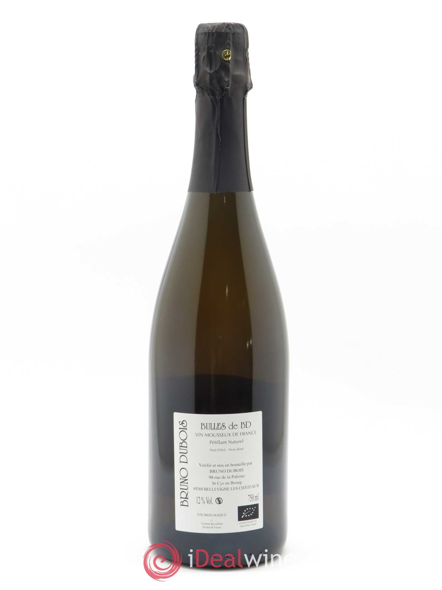 Vin de France Bulles de BD Bruno Dubois   - Lot de 1 Bouteille