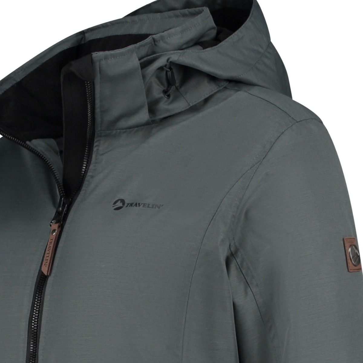 Travelin' Live graue Damen Jacke