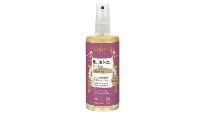 Farfalla Deo Spray Happiness Hippie Rose 100 ml