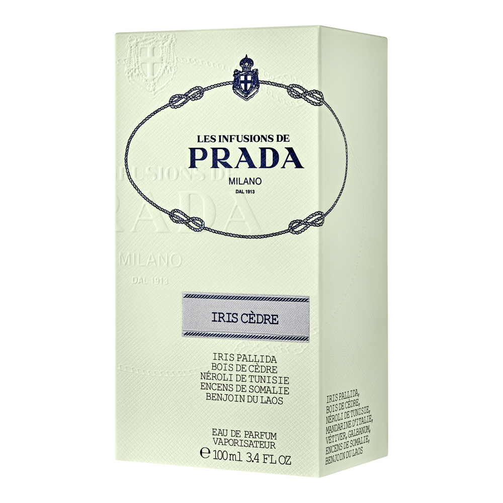 Prada Infusion Cèdre Eau de parfum hespéridée boisée magnétique