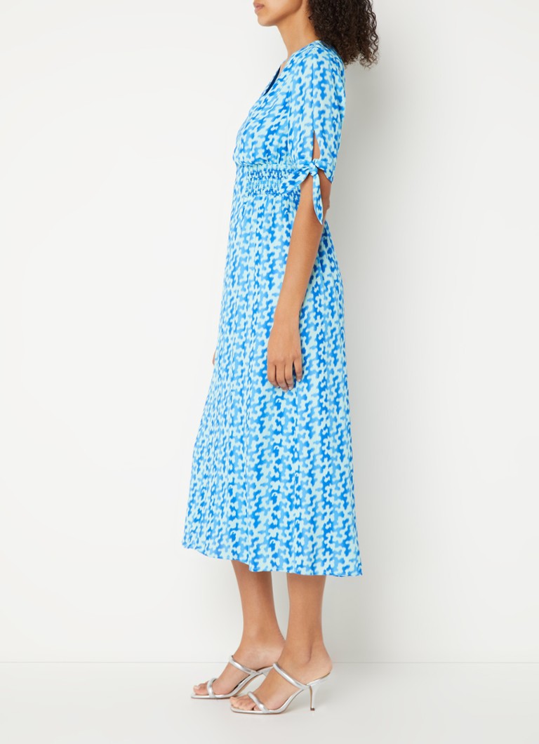 Rochie midi cu decolteu în V Whistles Hazy