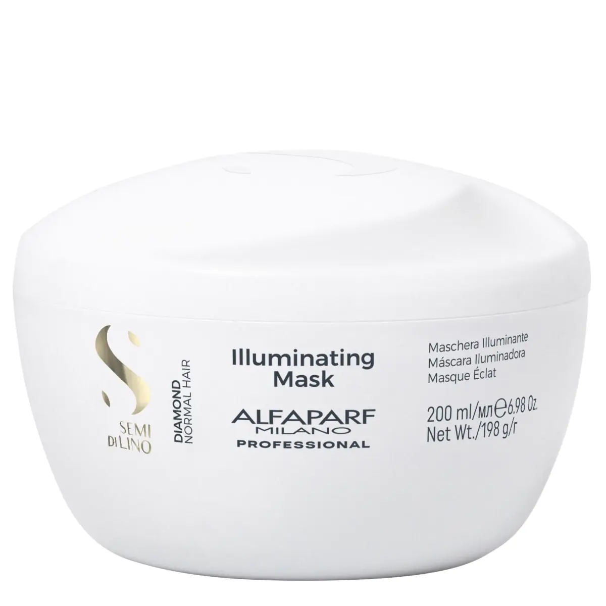 Alfaparf Milano Semi di Lino Diamond Illuminating Illuminating Mask til normalt hår