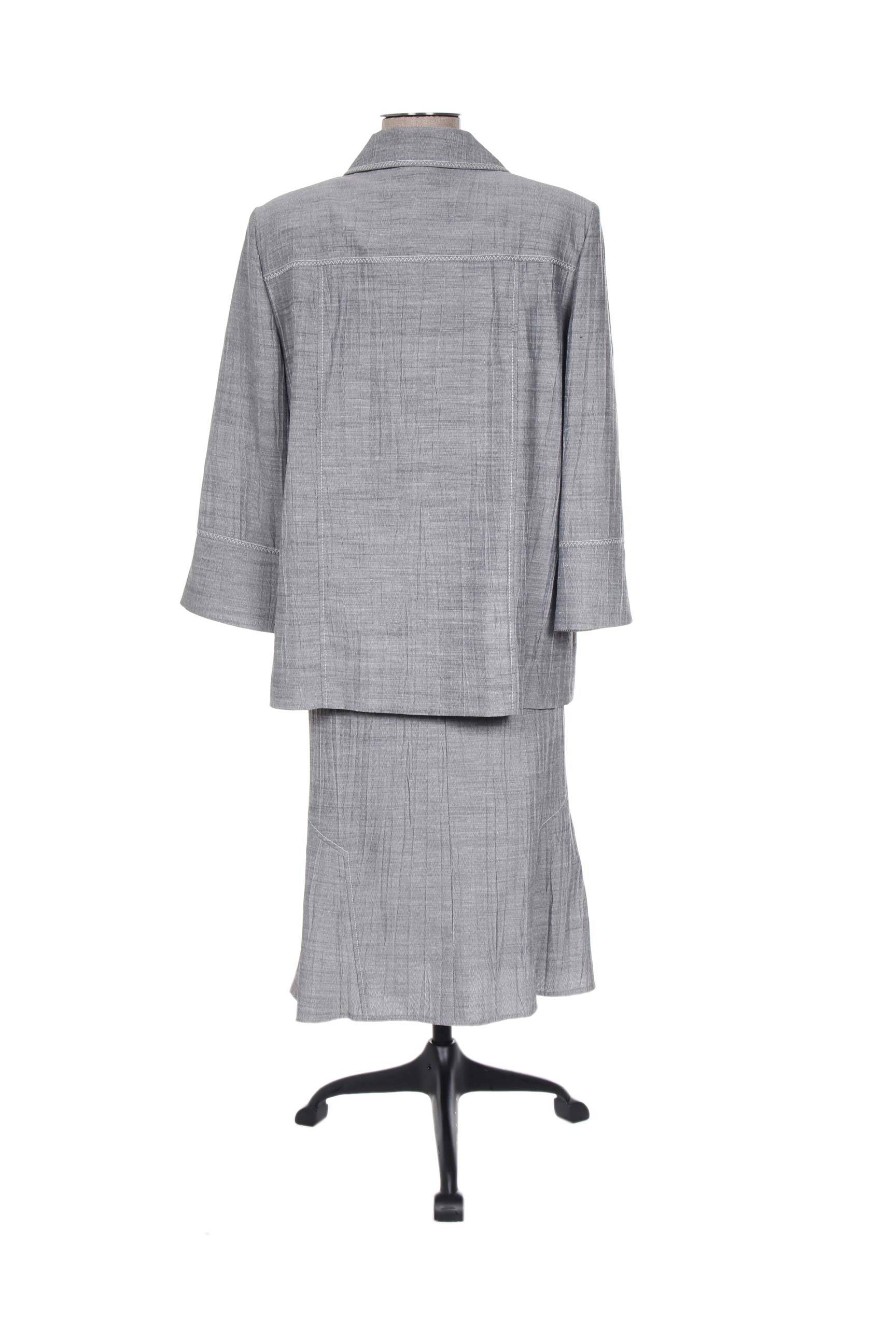 Regine Jupe Veste Femme couleur gris