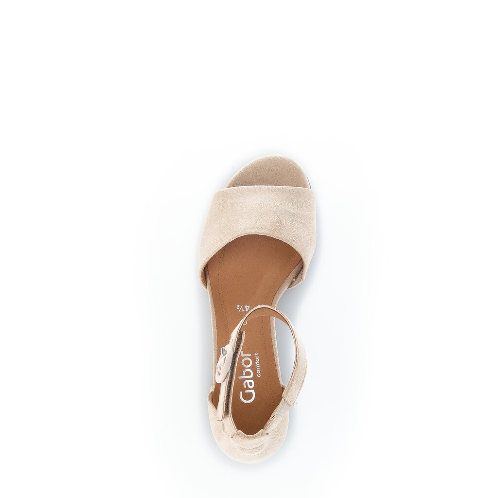 Gabor comfort Riemchensandale beige