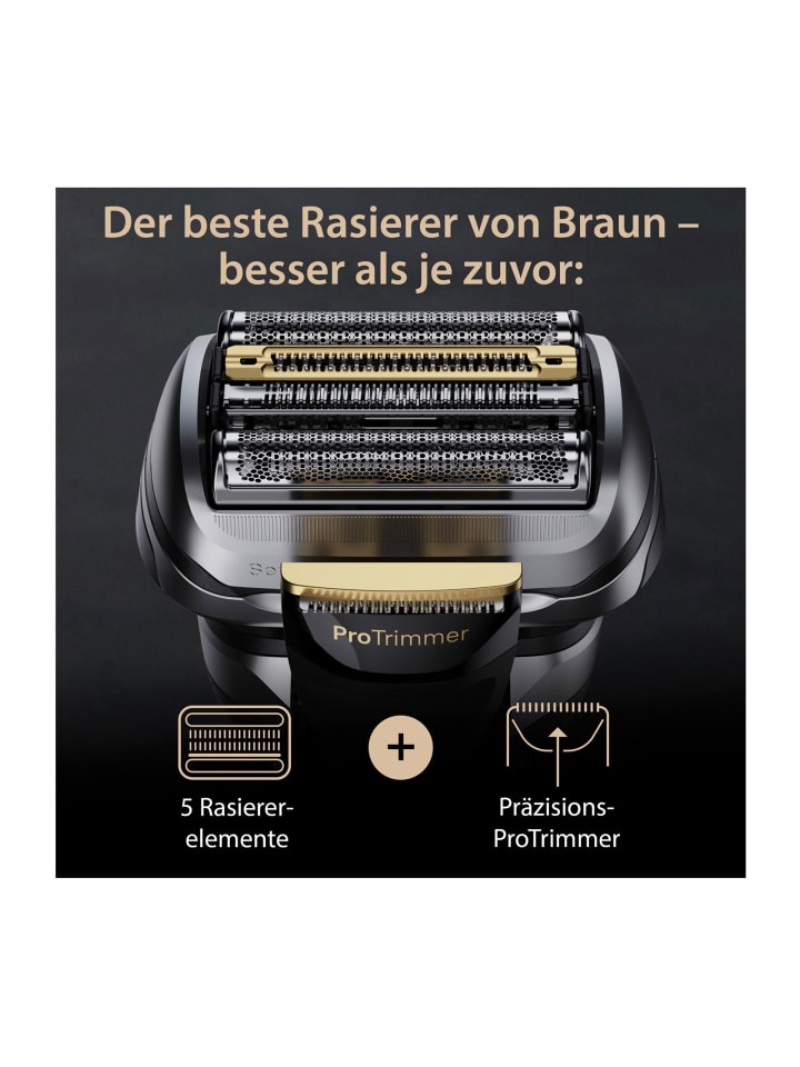 Braun Herrenrasierer Series 9 Pro  9525s in Schwarz günstig kaufen onesize
