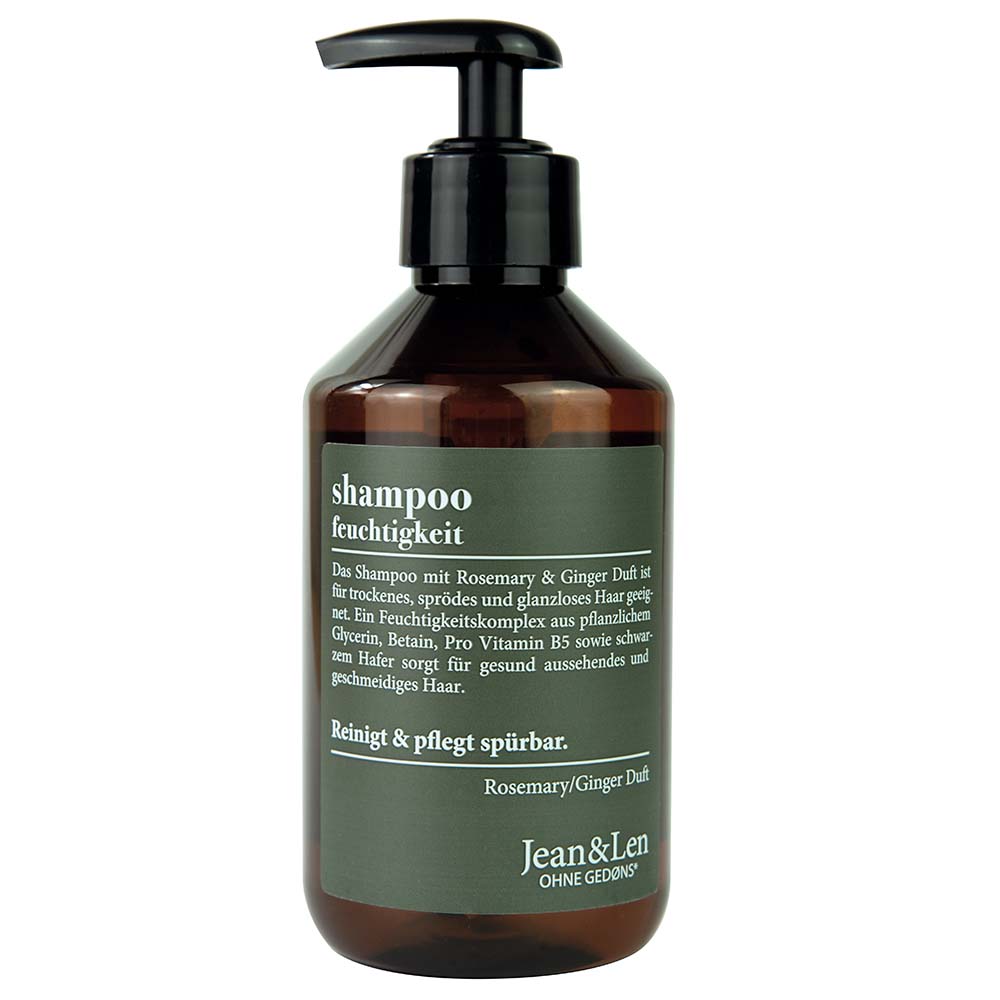 Jean & Len Shampoo Rosemary Feuchtigkeit 300 ml