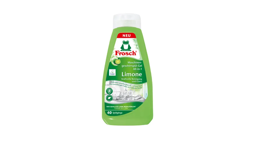Frosch Maschinengeschirrspül-Gel All-in-1 Limone 650 ml