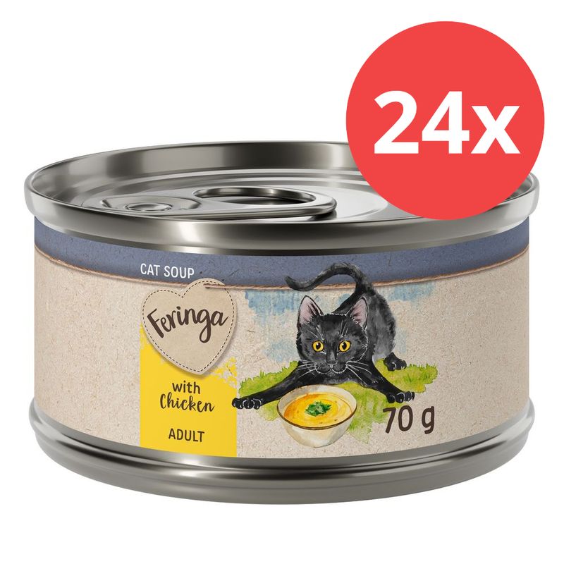 Sparpaket Feringa Katzensuppe 24 x 70 g zu TOP-Preisen | bitiba %