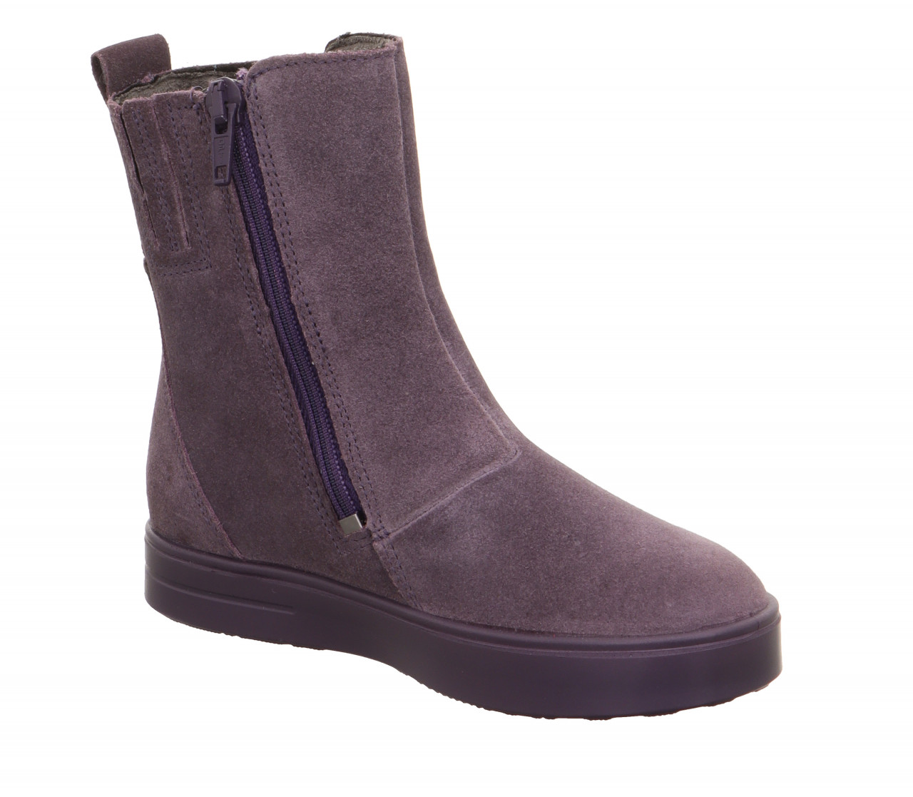 STELLA - LilaStiefel mit Reißverschluss