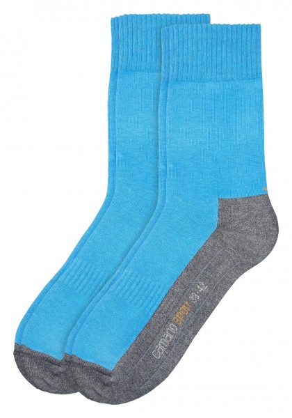 Camano ~ Funktionssocke Sport 2er Pack ~ türkis