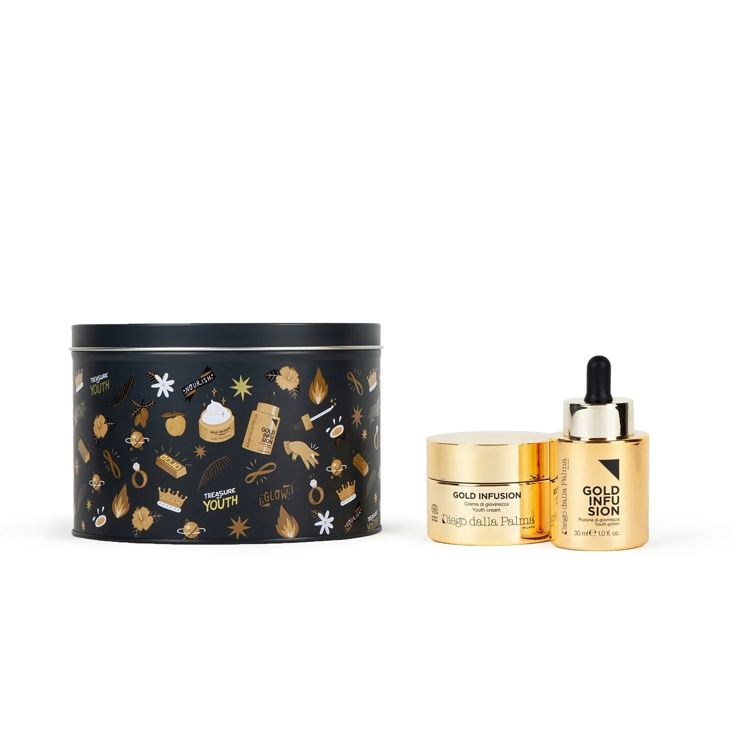 „Gold Infusion Kit“ – rinkinys nuo raukšlių