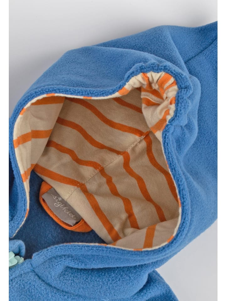Sigikid Fleecejacke Wild Flamingo in blau günstig kaufen