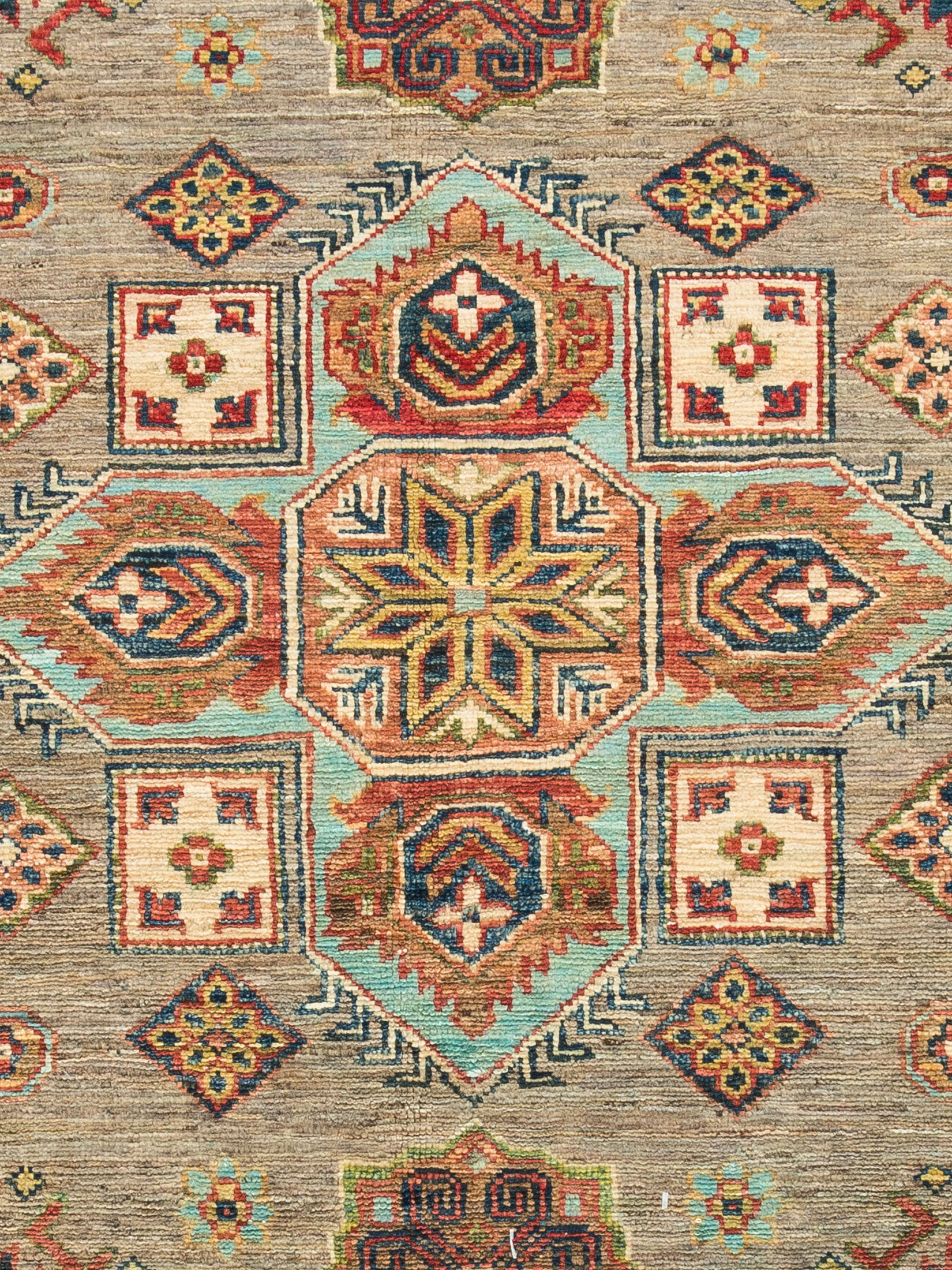 Kazak Ghazni ca. 170 x 243 cm, Unikat / Einzelstück