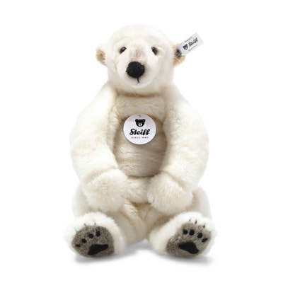 Nanouk Eisbär, 33 cm, weiß