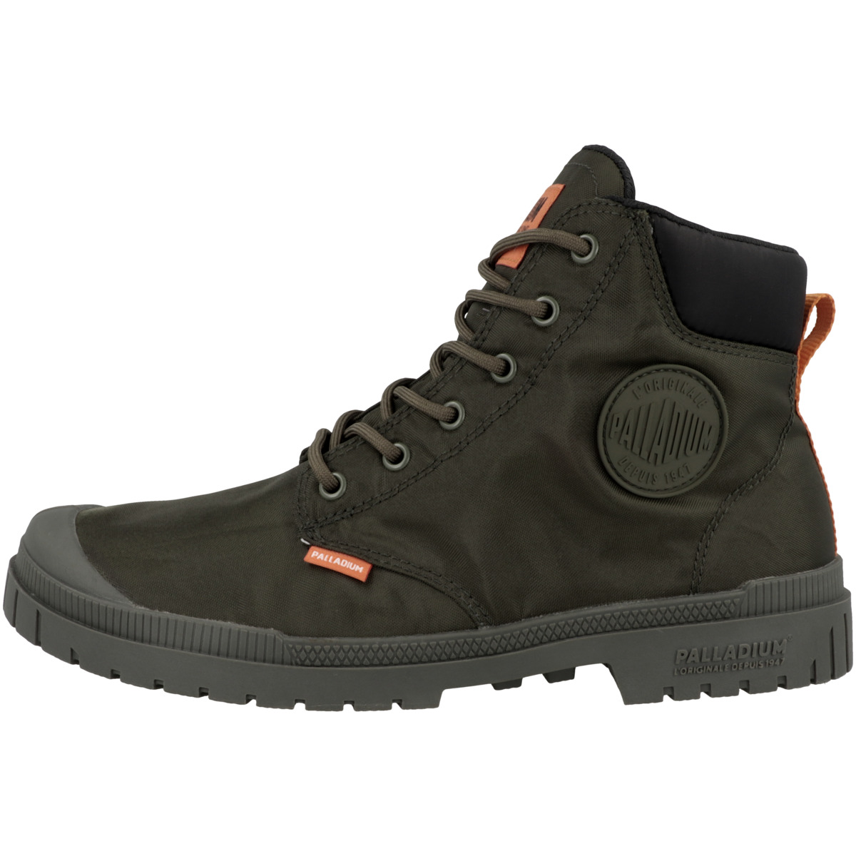Palladium Pampa Sp20 Cuff Wp+ Schnürboots dunkelgruen