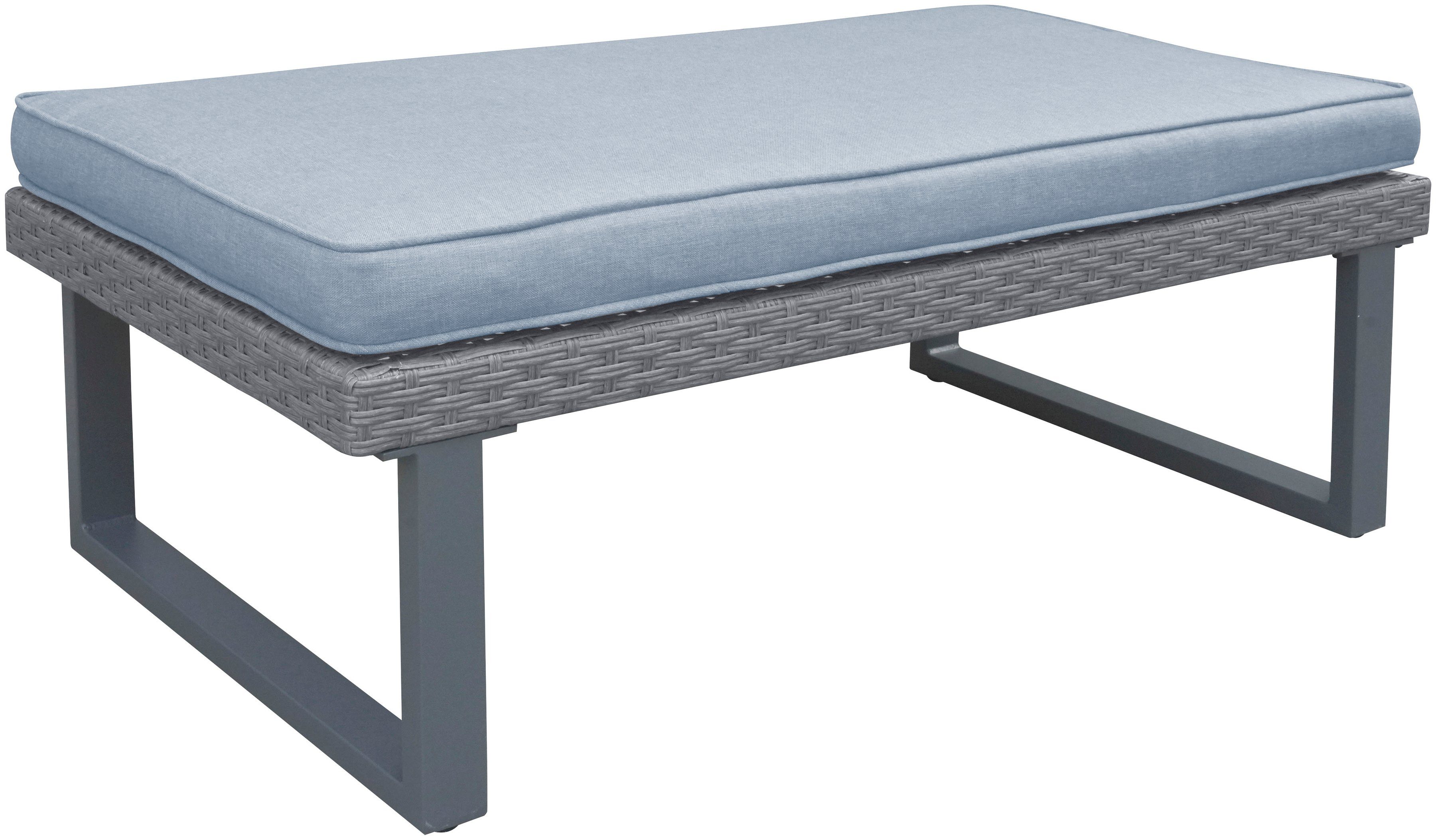 KONIFERA Gartenlounge-Set Cremona, (Set, 8-tlg), höhenverstellbarer Tisch