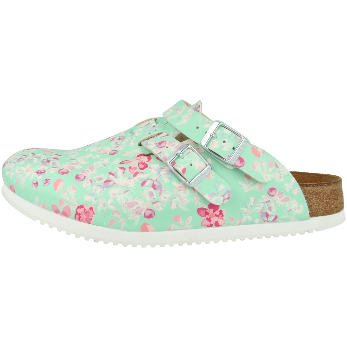Birkenstock Kay SL Birko-Flor schmal Clogs gruen