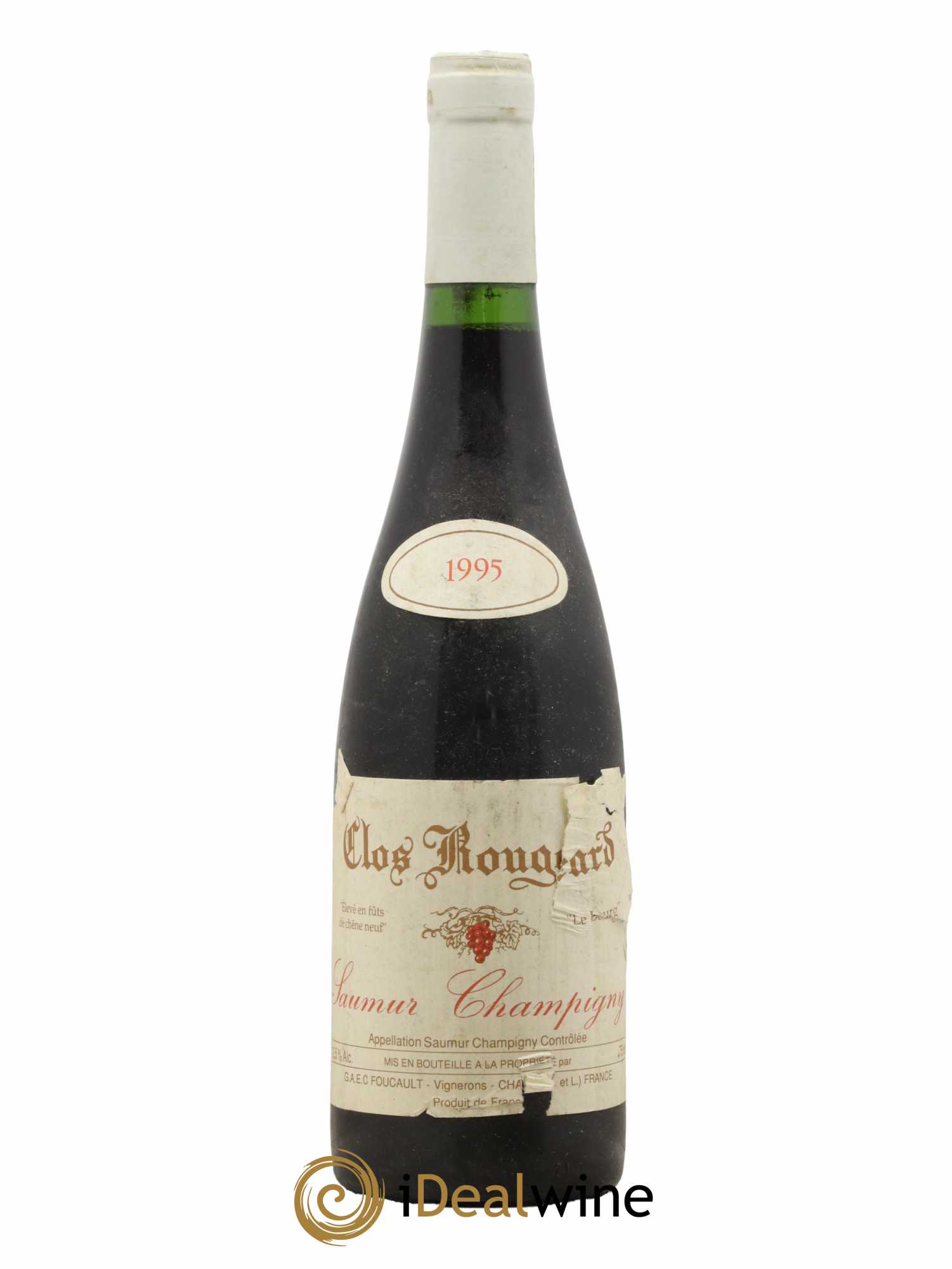 Saumur-Champigny Le Bourg Clos Rougeard  1995 - Lot de 1 Bouteille