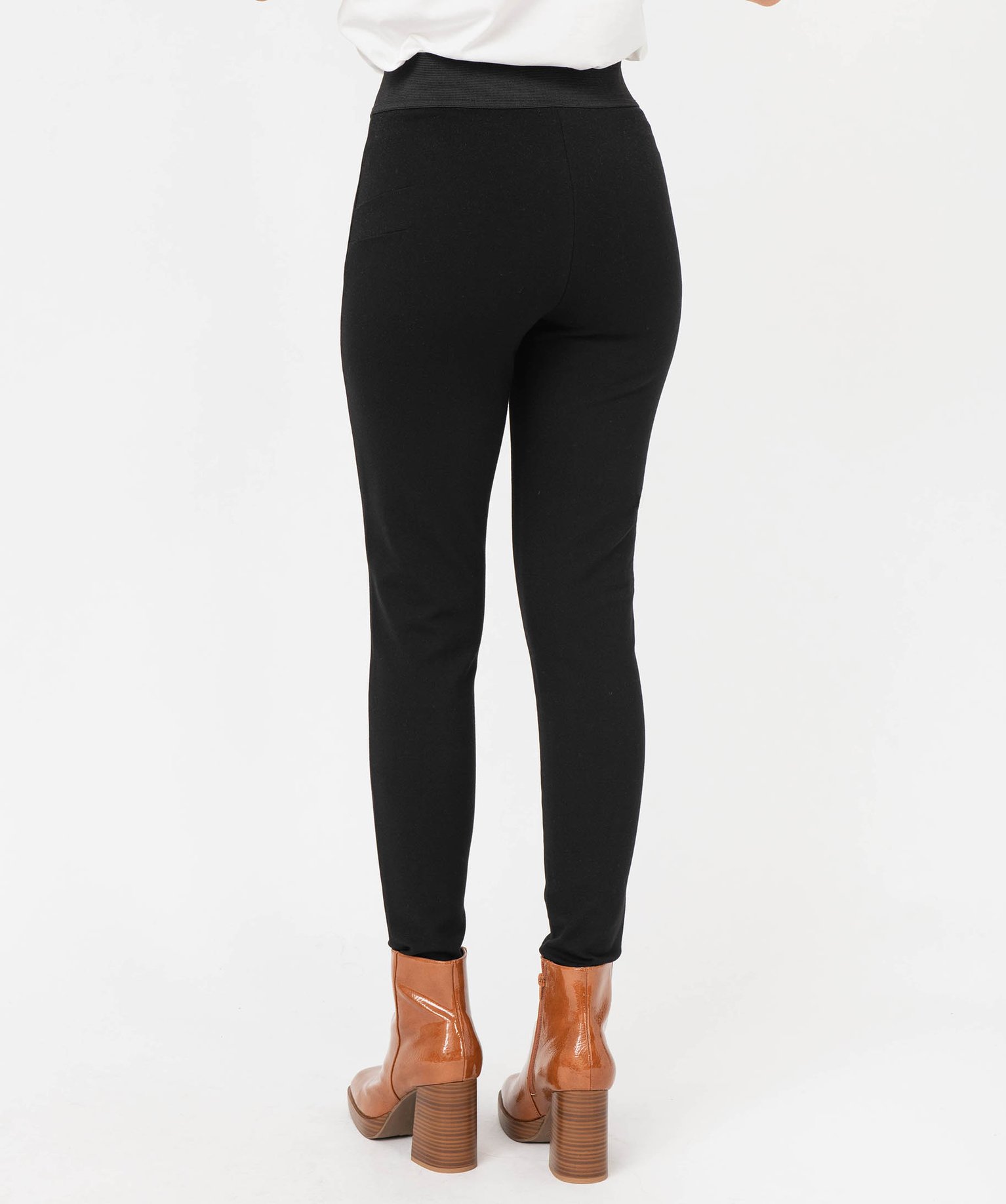 Leggings uni effet push-up femme noir | GEMO