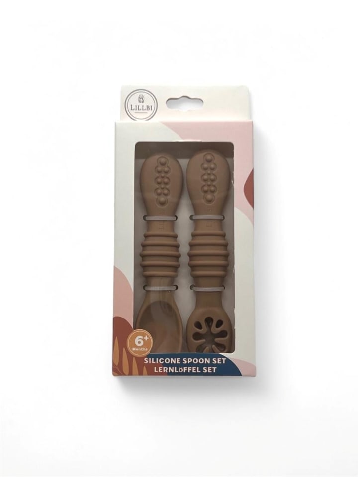 LILLBI Lernlöffel-Set in Taupe günstig kaufen onesize
