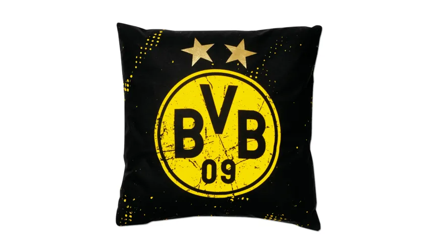 BVB Kissen Sterne 40x40cm