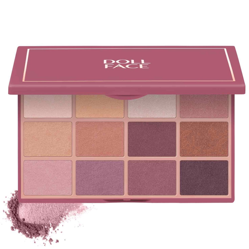 doll face 12 Shade Palettes Eyeshadow Palette