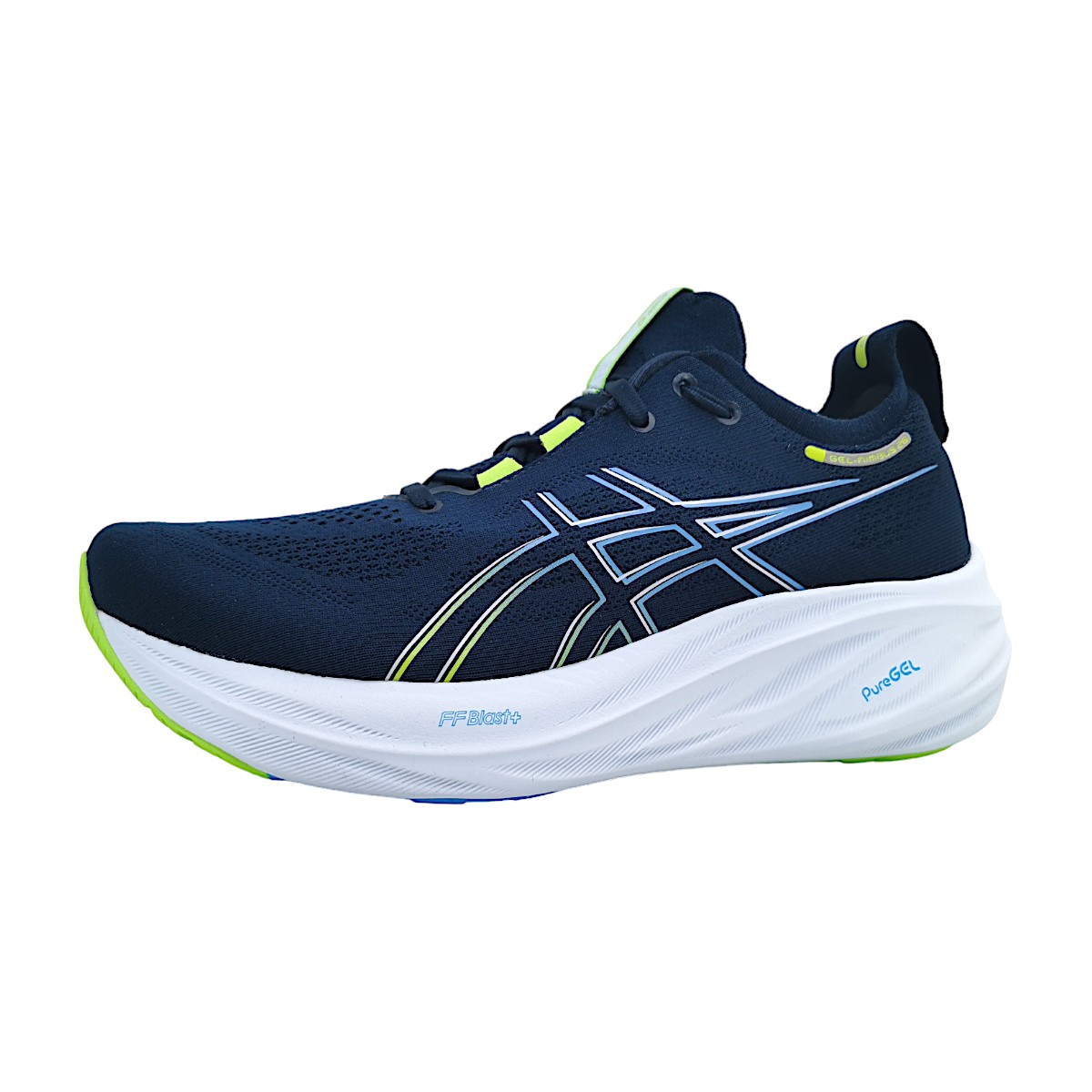 Asics Gel-Nimbus 26 1011B794 Blau 400 french blue/lime