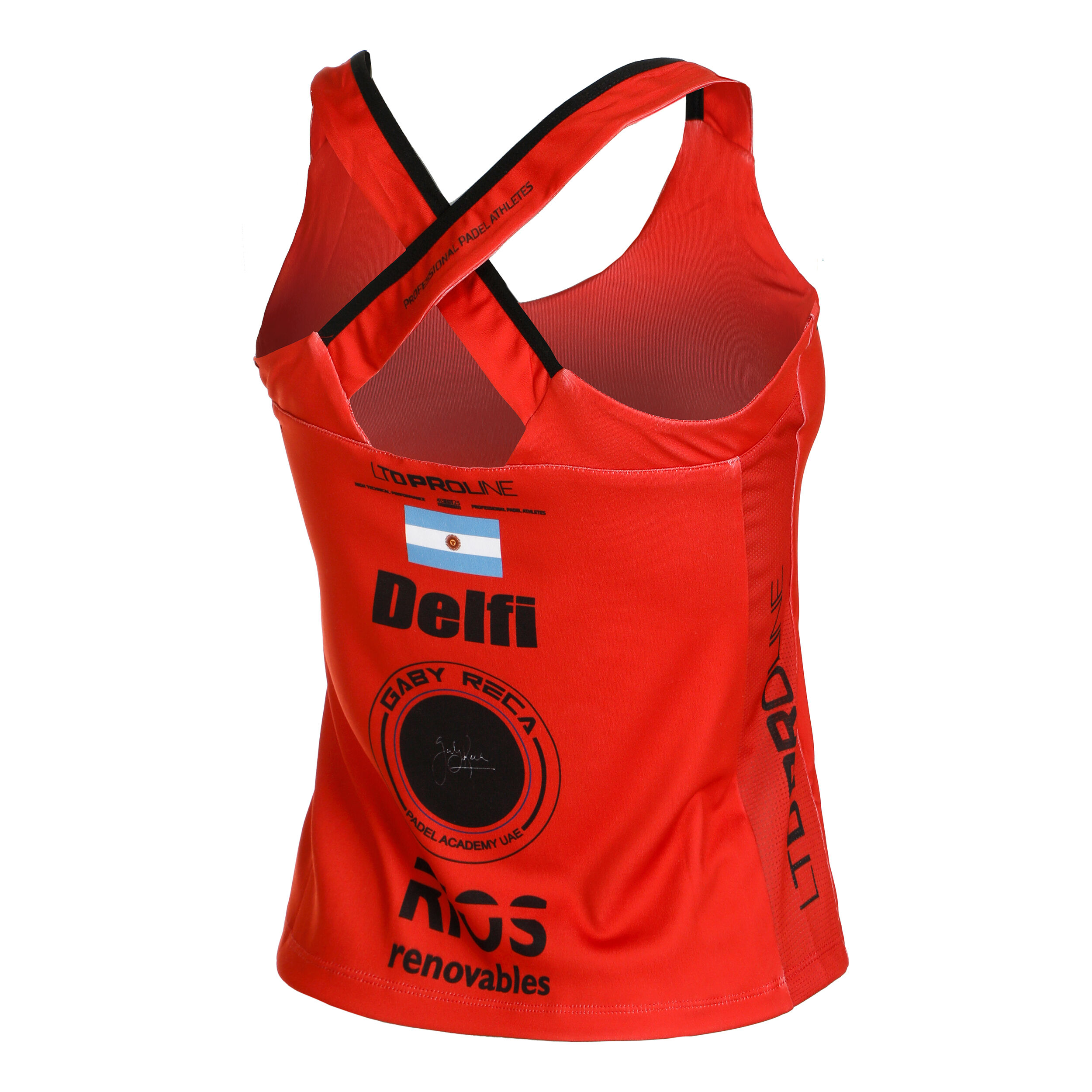 Orlas Delfi Brea Tank-Top Damen - Rot