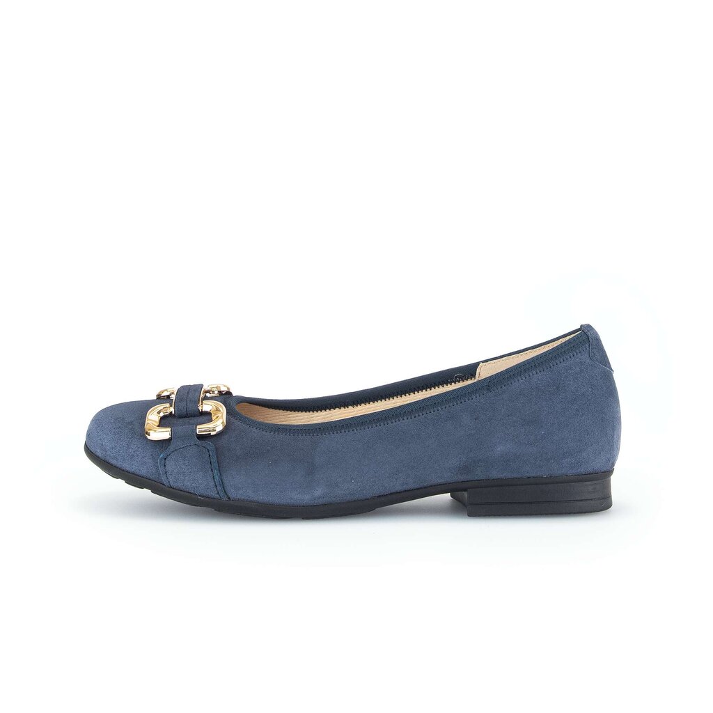 Gabor comfort Eleganter Ballerina blau