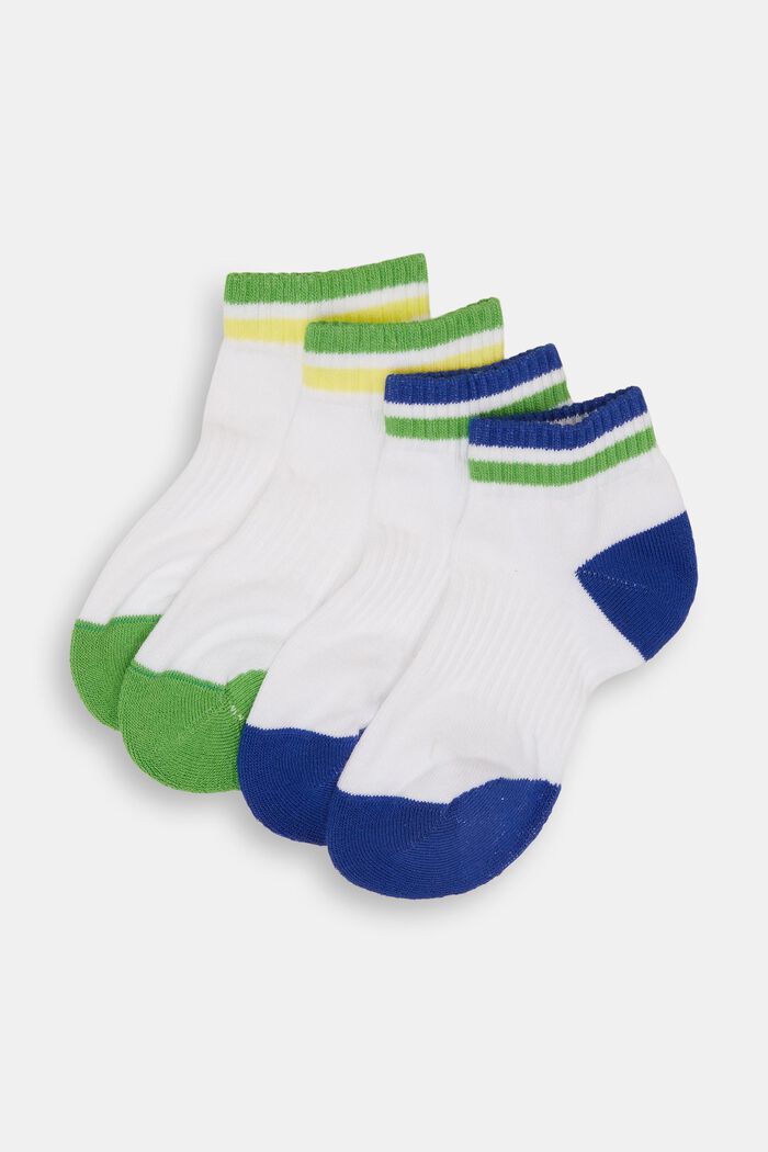 2er-Pack Sportsocken mit Farbakzenten