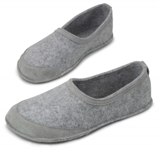 OmaKing ~ Wollfleece Slipper ~ Grey