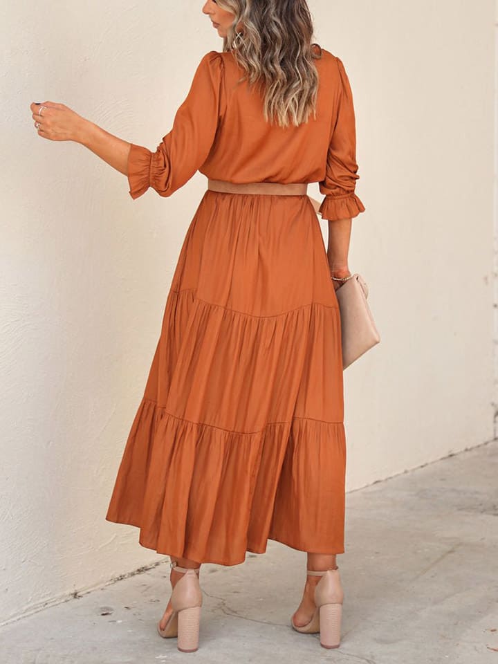 Milan Kiss Kleid in Camel günstig kaufen
