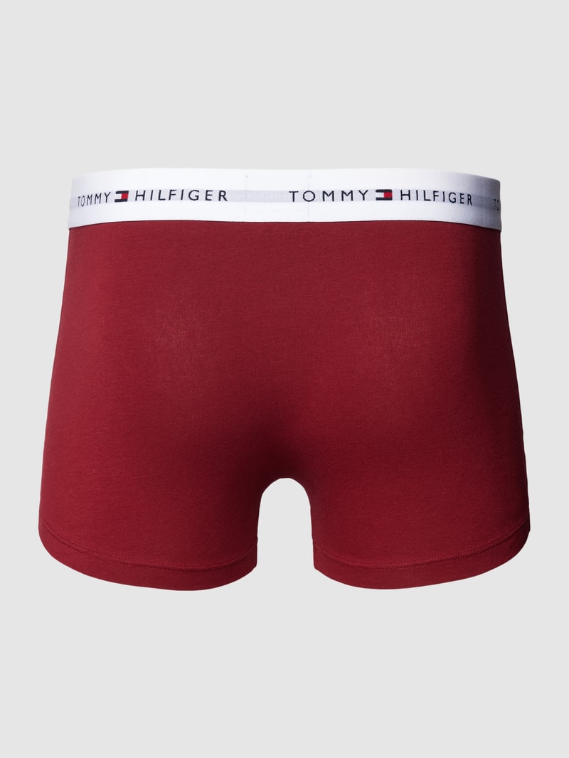 Trunks mit elastischem Bund im 3er-Pack in dunkelblau