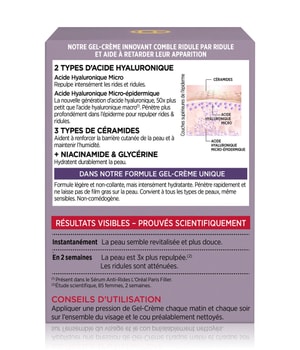 L'Oréal Paris Revitalift Filler [MIKRO-EPIDERMIC] Plumping Gel-Creme Gesichtscreme-50 ml