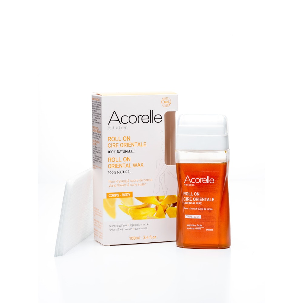 acorelle Roll-On Cire Orientale 100m- Ylang et Sucre de Canne Roll-on cire
