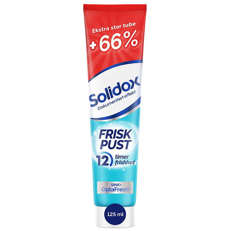 Solidox Tannkrem 125 ml Frisk Pust Solidox