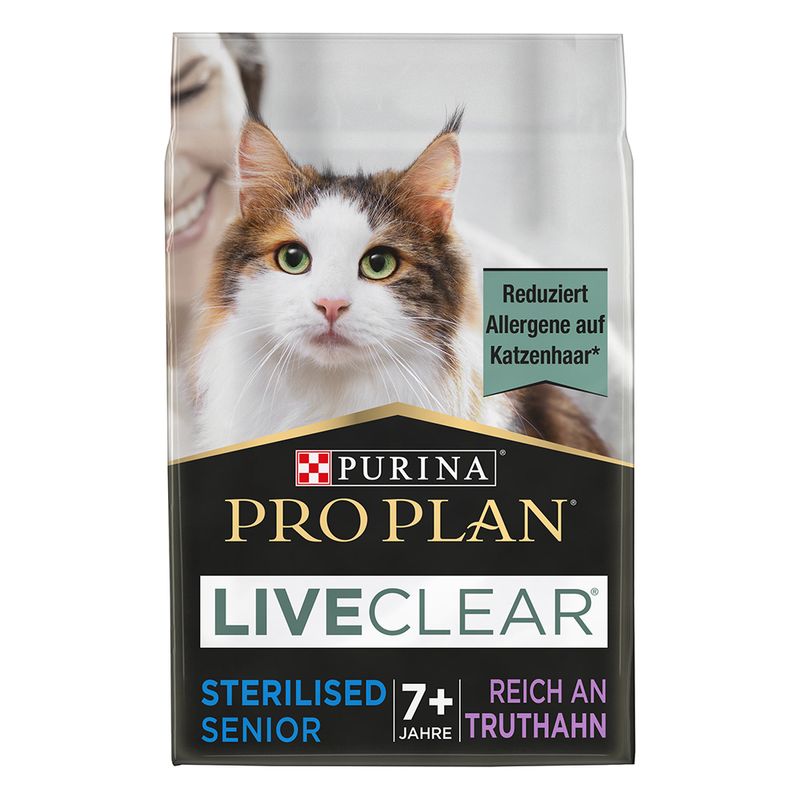 PURINA PRO PLAN LiveClear Sterilised Senior 7+ Truthahn zu TOP-Preisen