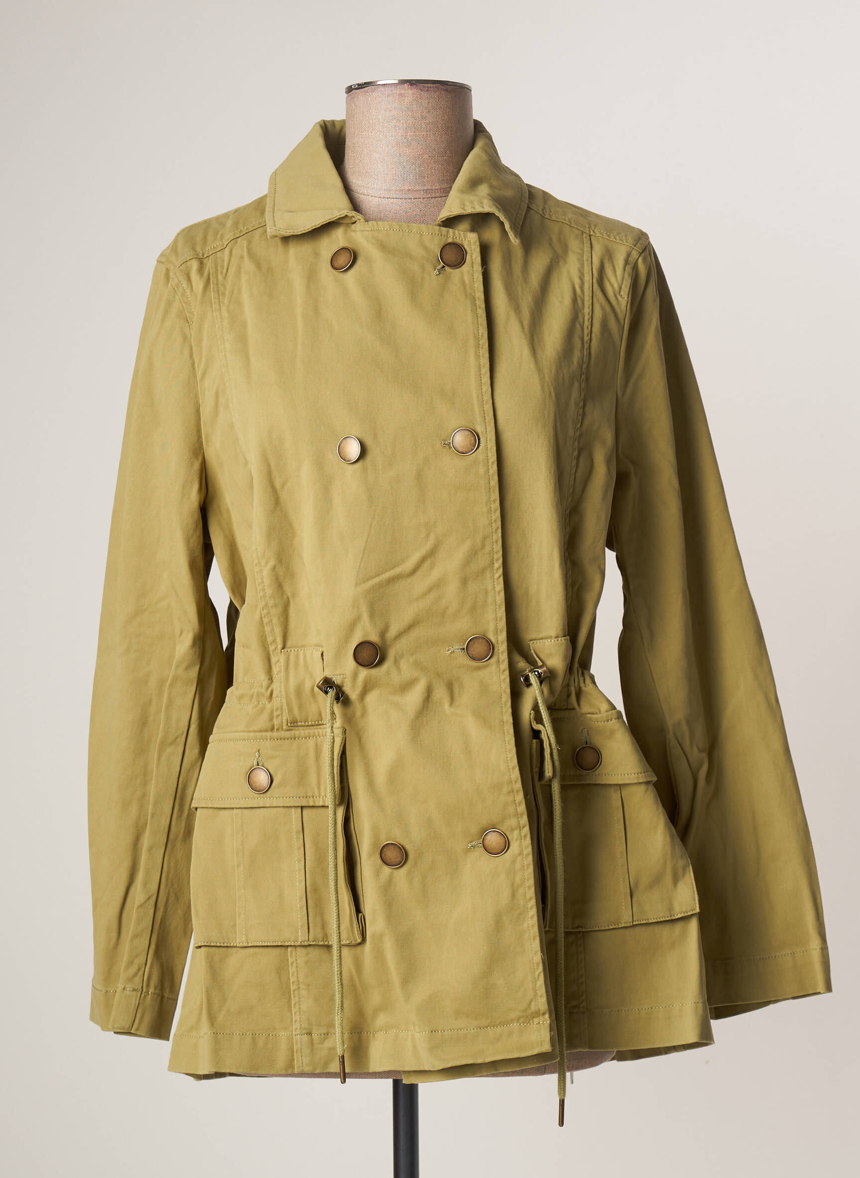 La Fiancee Du Mekong Parkas Femme couleur vert