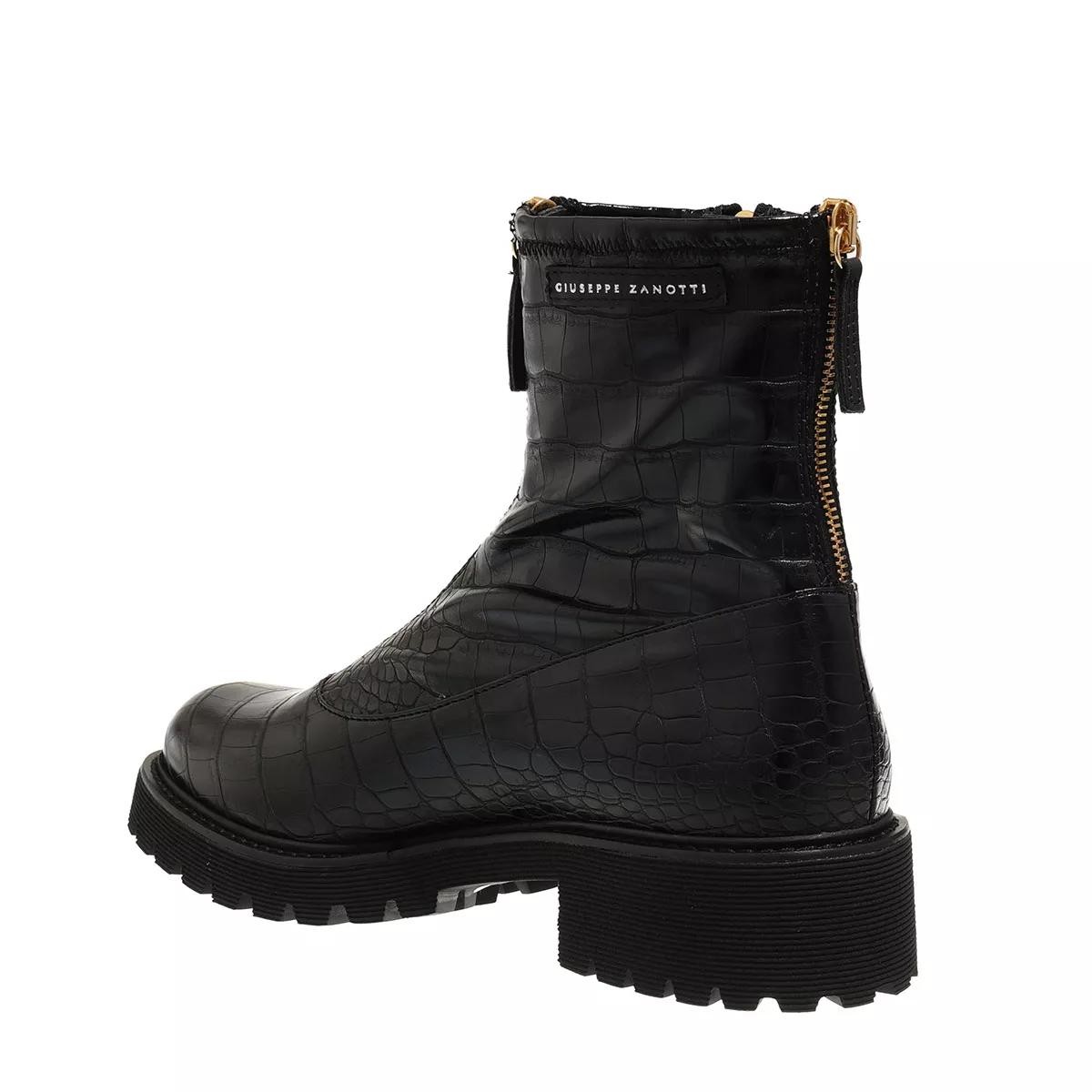GIUSEPPE ZANOTTI Stiefeletten schwarz Stiefelette